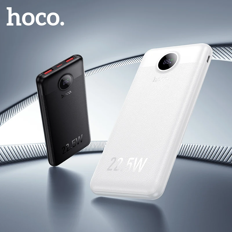 HOCO CCC 10000mAh 22.5W PD20W Type C Fast Charging Powerbank For iPhone 17 16 Pro Max Portable Extra Battery LED Digital Display