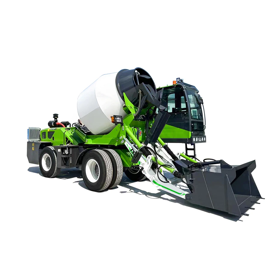 China Manufacturer Mobile 3.5m3 Self Loading Concrete Mixer Truck For Sale