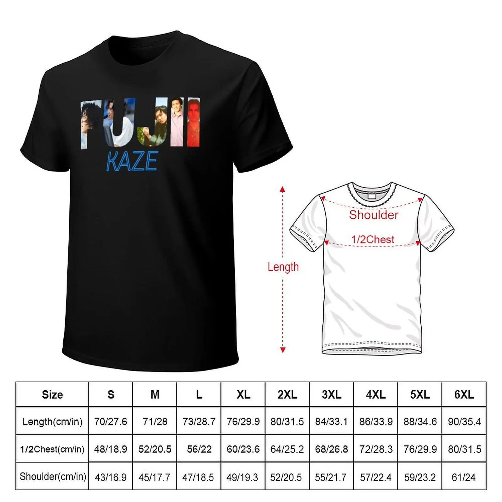 Fujii Kaze Classic T Shirt / Sticker / Hoodie T-Shirt Stretch Fabric Comfort T-Shirt