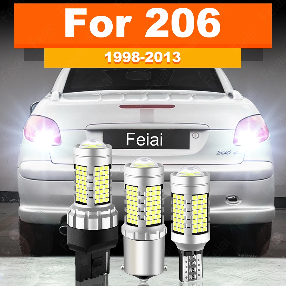 لبيجو 206 SW CC LED عكس أضواء لمبة 1998-2005 2006 2007 2008 2009 2010 2011 2012 2013 206 اكسسوارات عكس الضوء #1