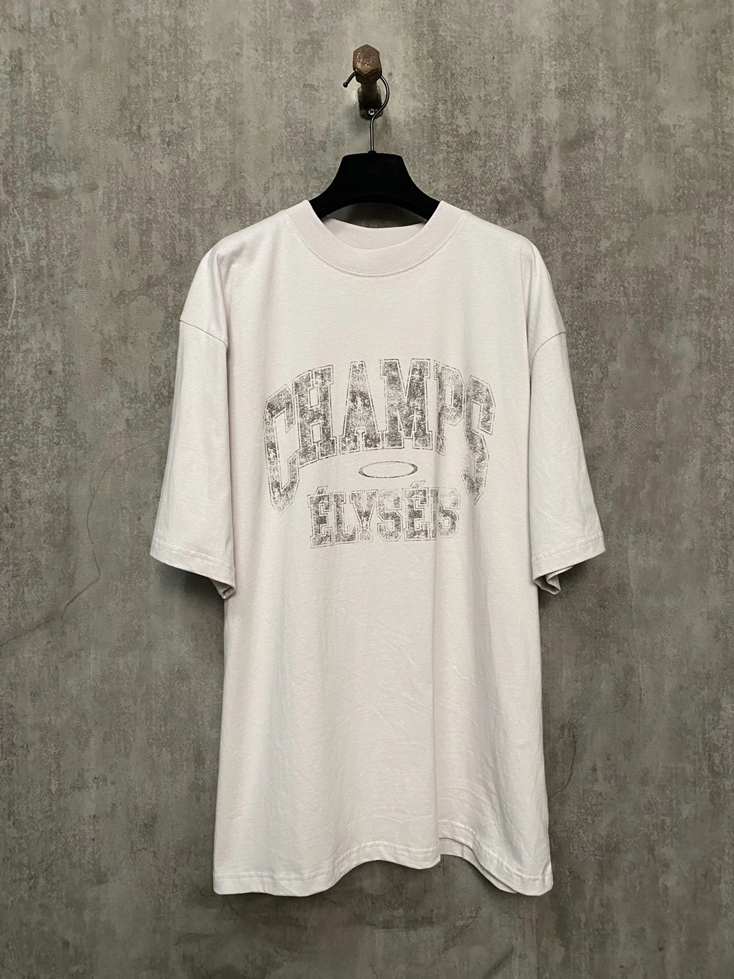 

24SS 1:1 Best Version Champs Faded Printed T shirt Men Women Oversized Men Casual Cotton T-Shirt