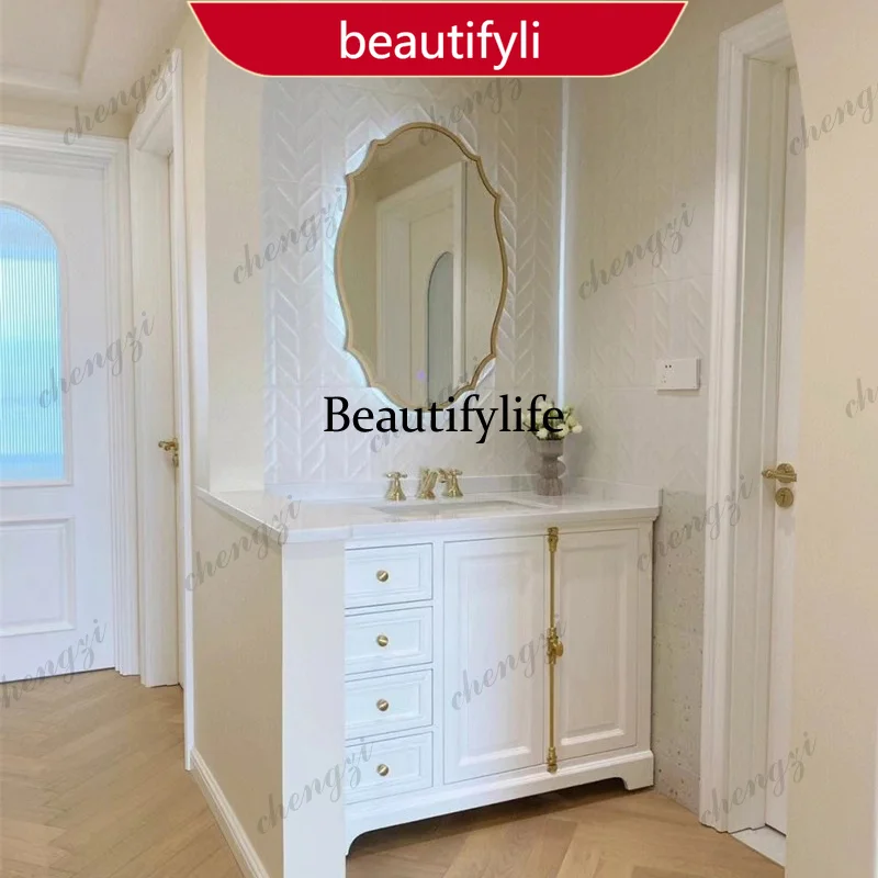 

01A Floor Standing Bathroom Cabinet Drawers Modern Washroom Storage Bathroom Cabinet Space Saver Mobile Per Bagno Home Furniture