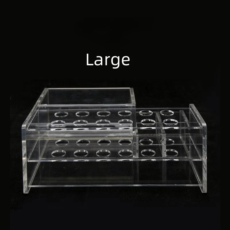 Dental Resin Acrylic Oral Material Storage Box Applicator Dispenser Organizer Rack Holder for Composite Syringes Dentist Tools