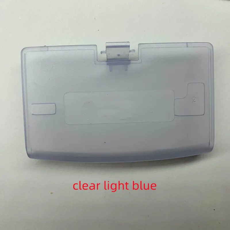 배터리 커버 케이스 gba용 배터리 커버 뚜껑 도어 교체용 GBA 게임보이 어드밴스용 후면 도어 케이스, Nintend Gameboy Advance 배터리커버