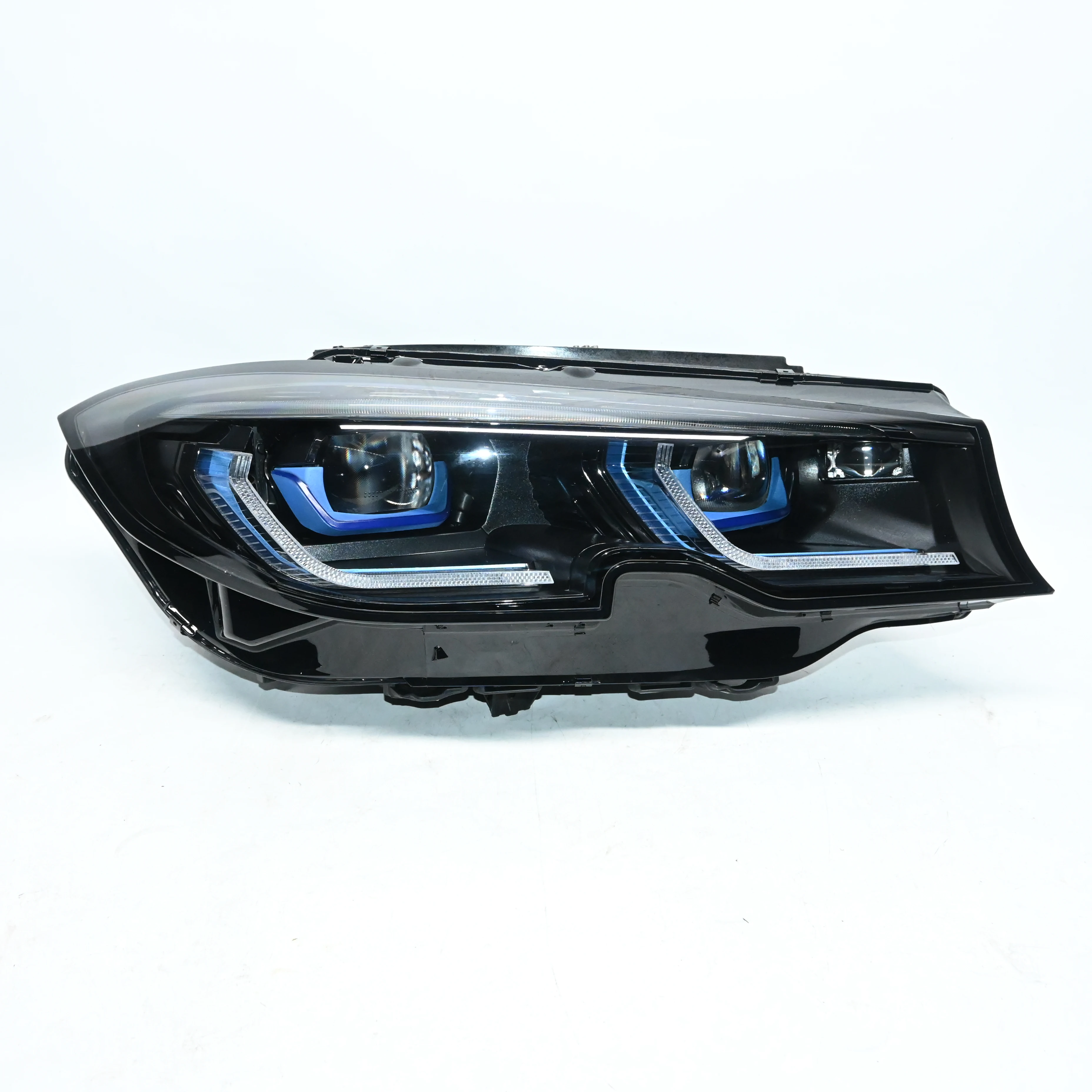 G20 Modified Laser Headlight Shadow Line Black For BMW 3 Series 2018 G28  LED  Original Upgrade to  Version