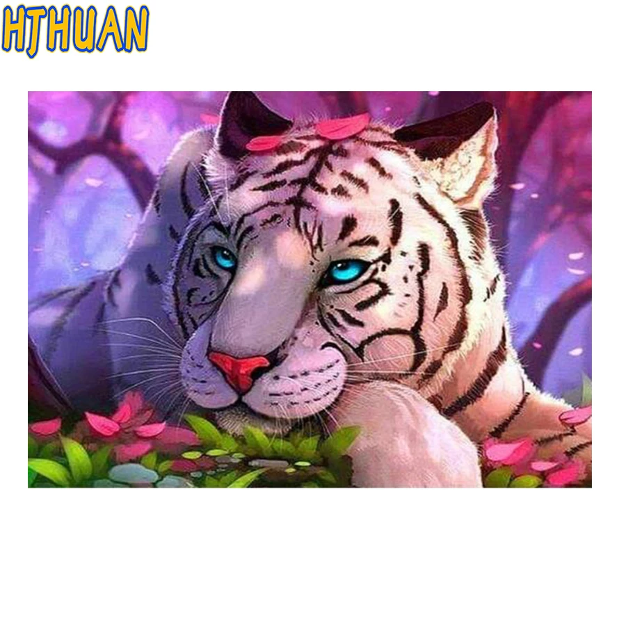 

5D Diamond Mosaic dream Full Square drill Tigers Diamond Embroidery Sale Animals Rhinestones Pictures Diamond Painting Beadwork