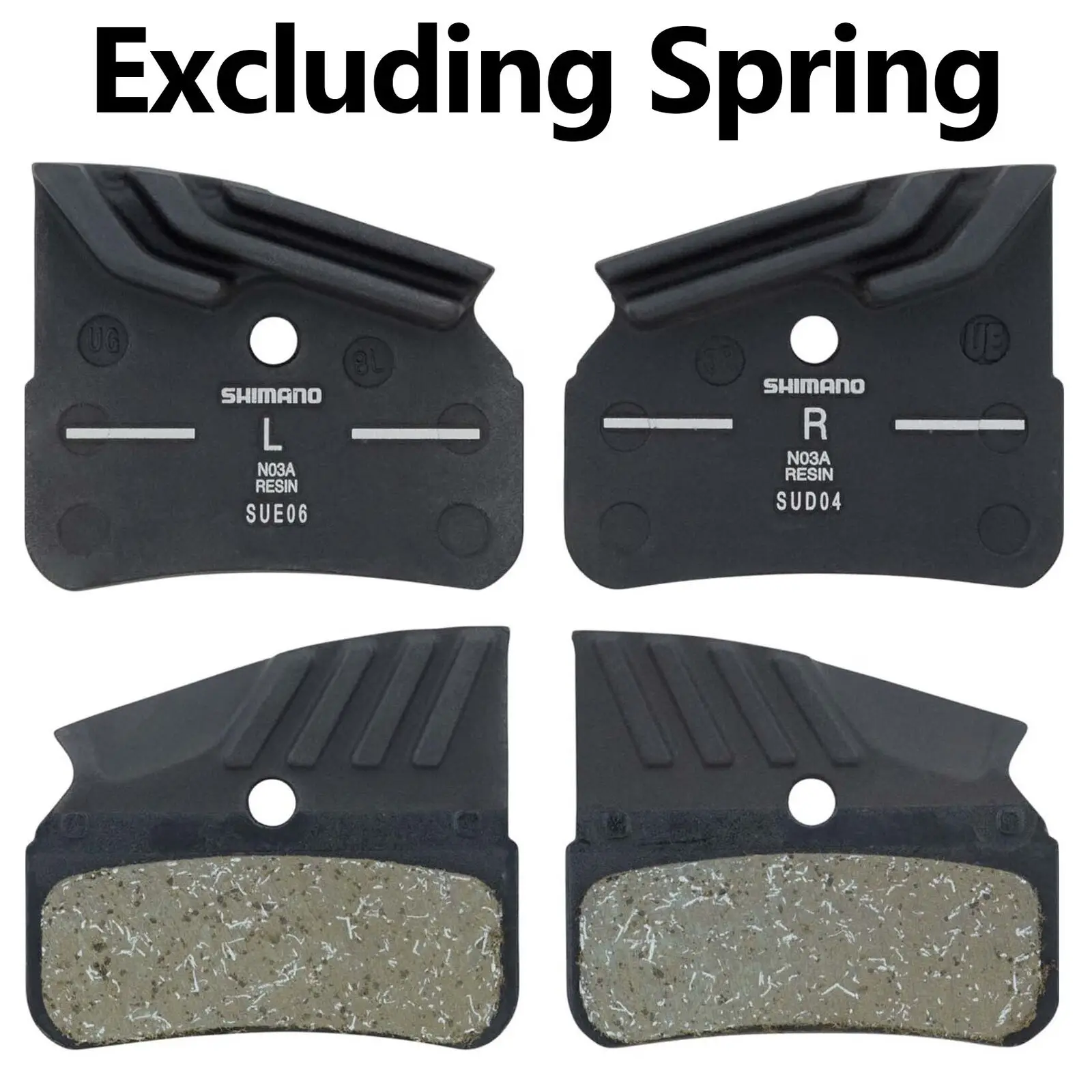 2Pair 4pcs SHIMANO MTB 4 Piston brake pad H03A/N03A/D03S M9120 M8120 M7120