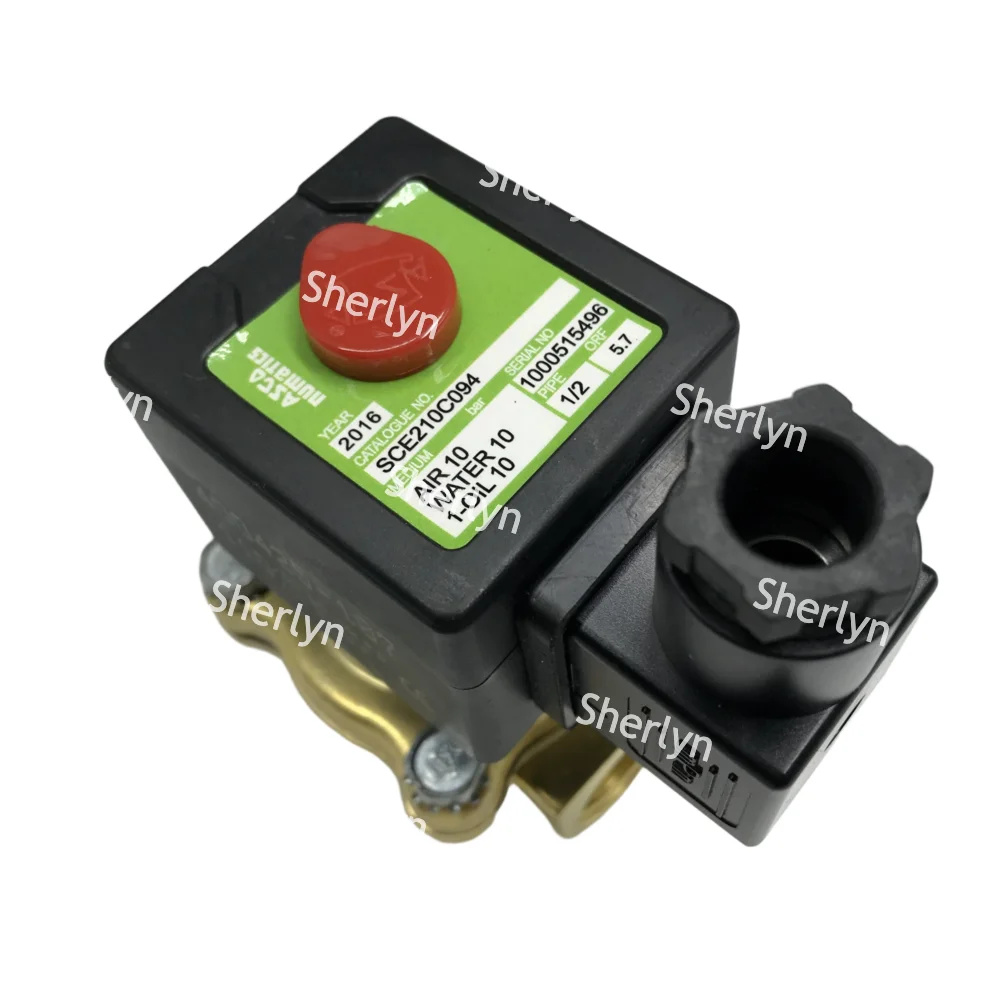 ASCO Solenoid Valve 1/2 SCE210C094 8210G094 Two Position Two-Way Water Valve