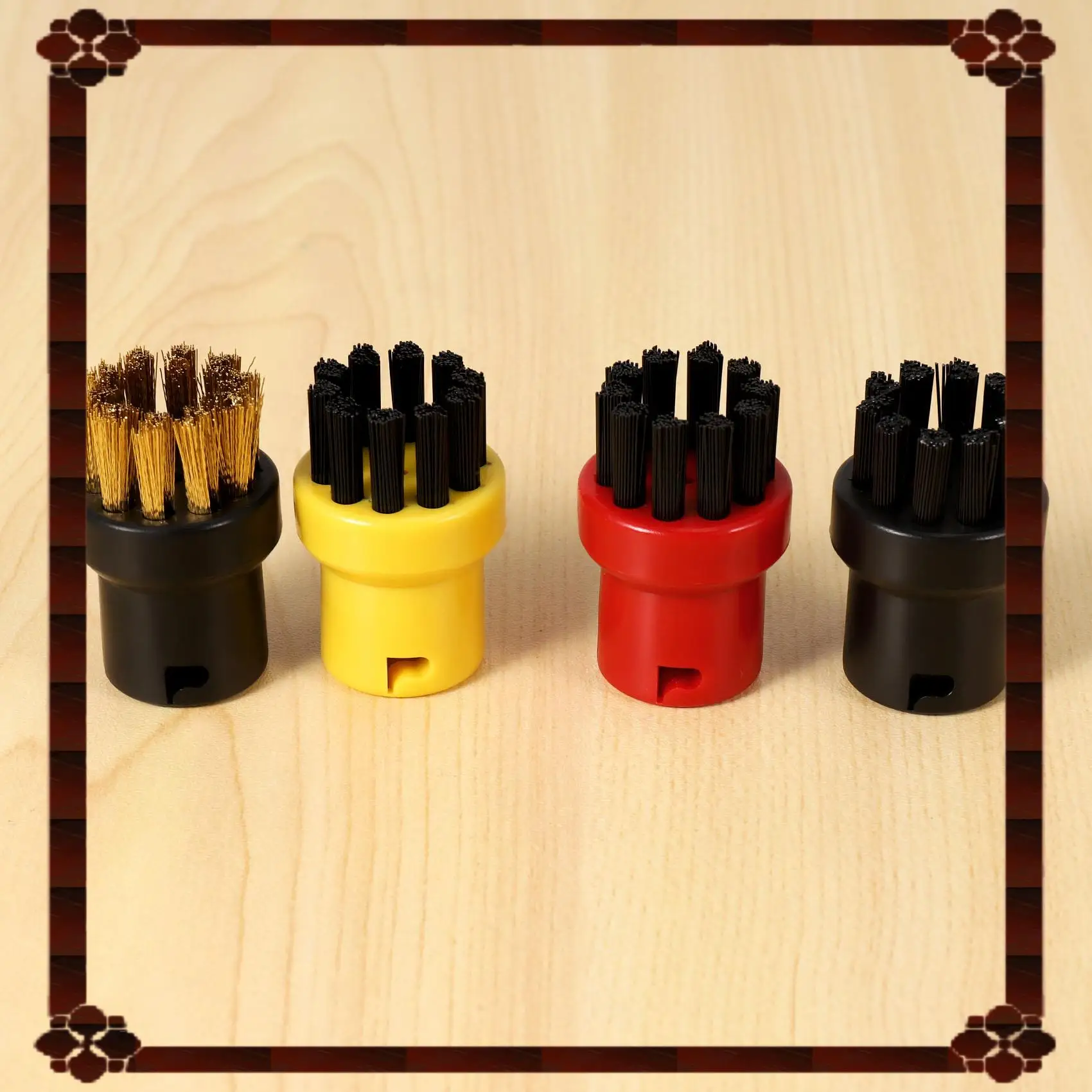 24-Hour Delivery For Karcher SC2 SC3 SC4 SC5 CTK10 CTK20 Window Nozzle Scraper Round Brush For Steam Cleaner Mirrors Moisture,Cl