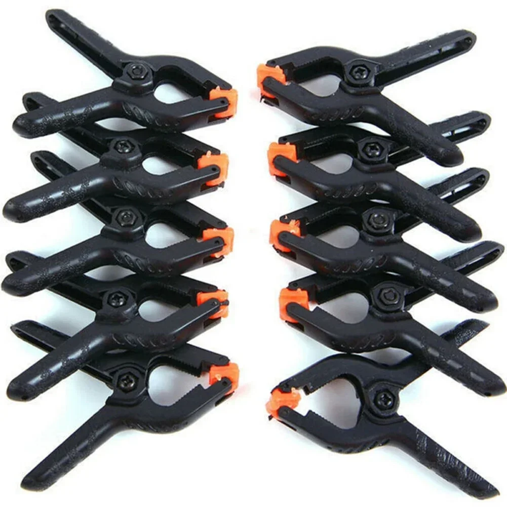 10pcs 2 Inch Heavy Duty Spring Clamps DIY Woodworking Tools Plastic Nylon Clamps For Woodworking Spring Clamps