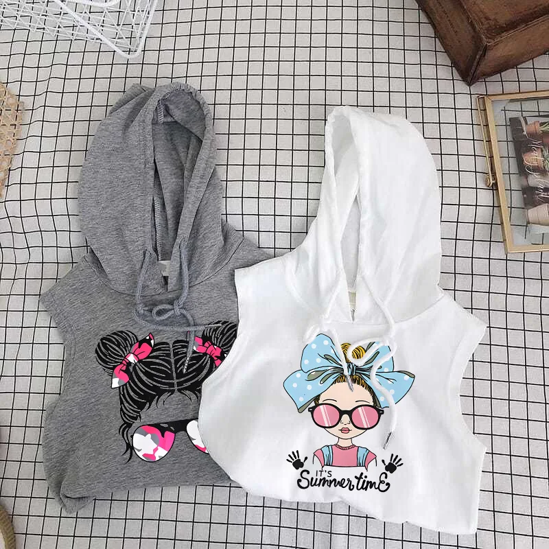 Children\'s Vest Set Cartoon Print New Boy Girl Tank Top Shorts Two Piece Set Baby Summer Short Sleeve Shorts Clothes Set