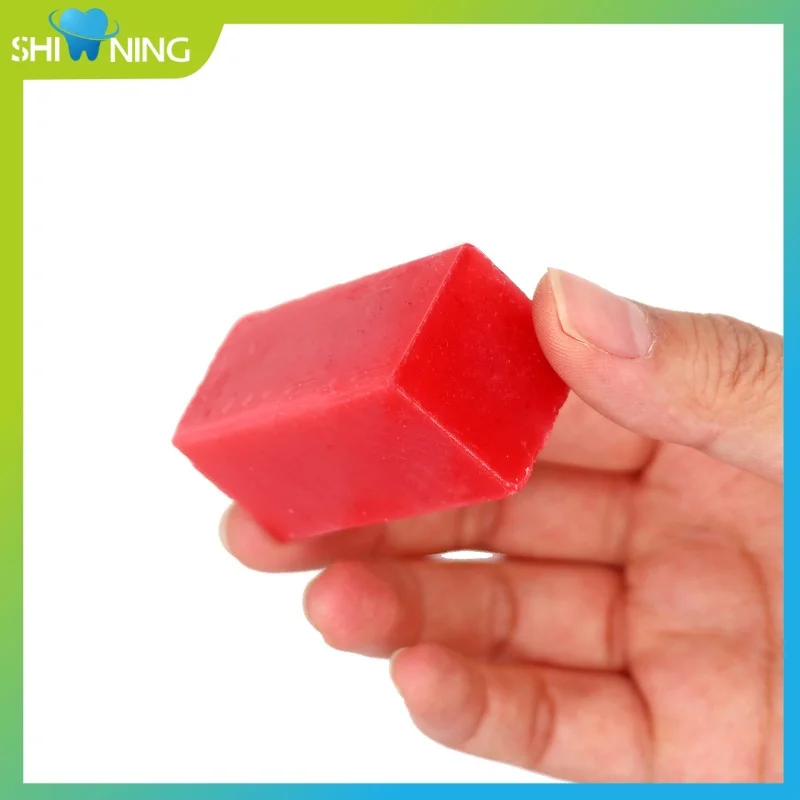 10pcs Dental Carving Wax Block Dentistry Lab Teaching Use Tool Carving Wax Oral Denture Treat Occlusal Wax Block