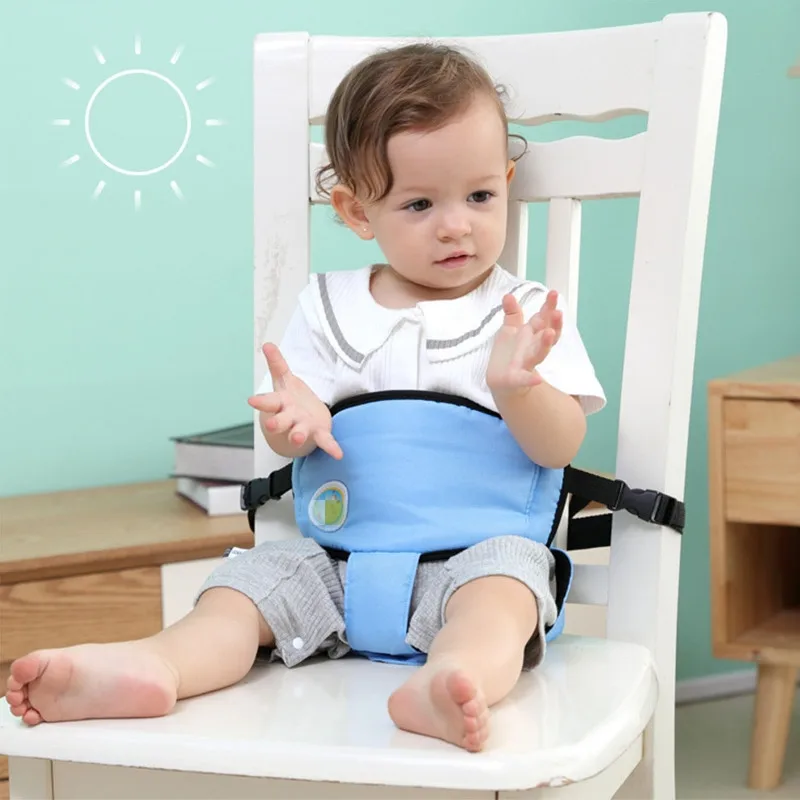 Baby Portable Seat Harness Kids Chair Belt Travel Foldable Washable Infant Dining Dinning Seat Safety Belt Baby toddler belt