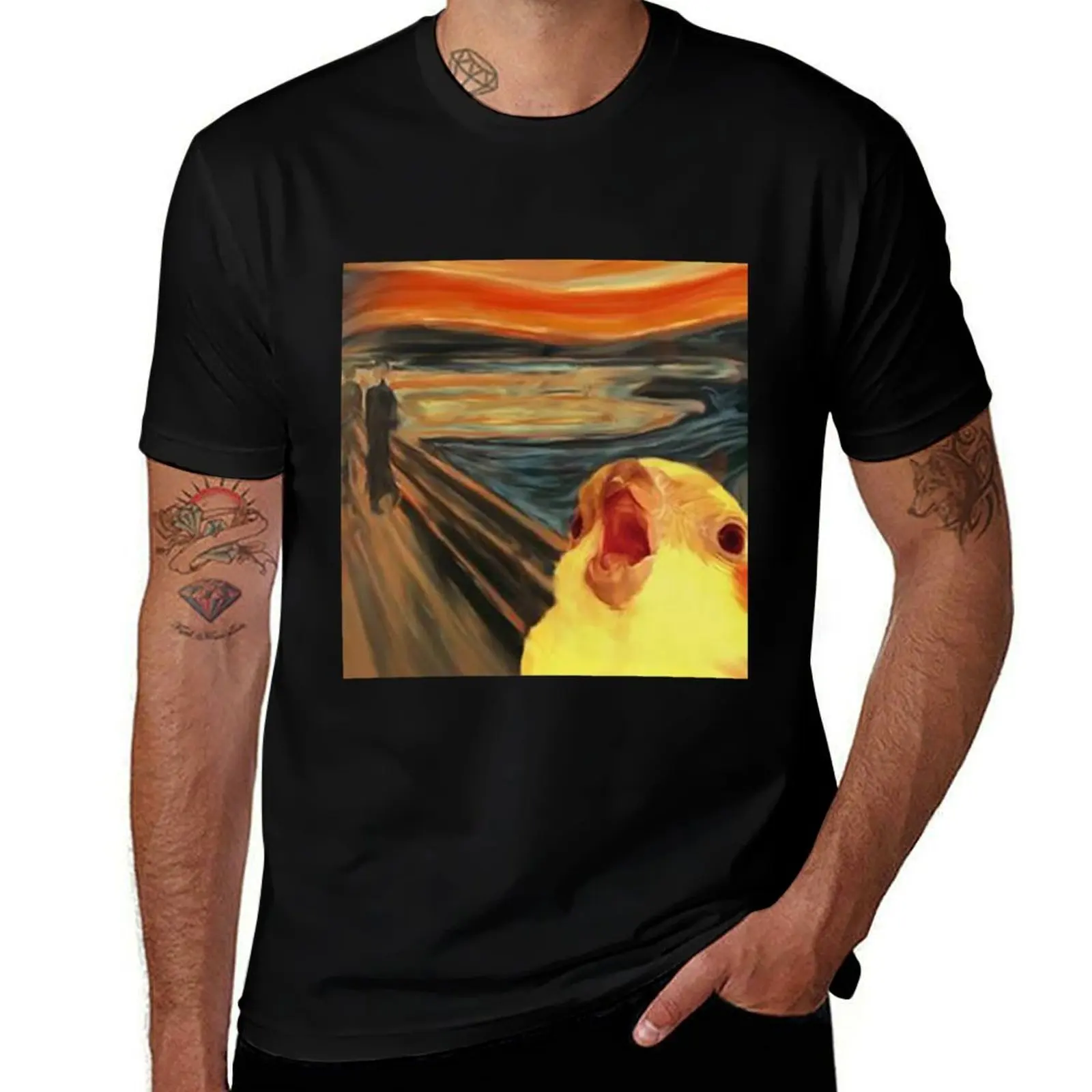 

cotton cotton The t Screm shirt man t graphic man Cockatiel t T-Shirt shirt shirts man