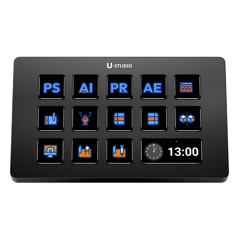 Ulanzi D200 Produktionskonsole und Studio-Controller für Gaming/Büro/Livestreaming/Content-Erstellung YouTube