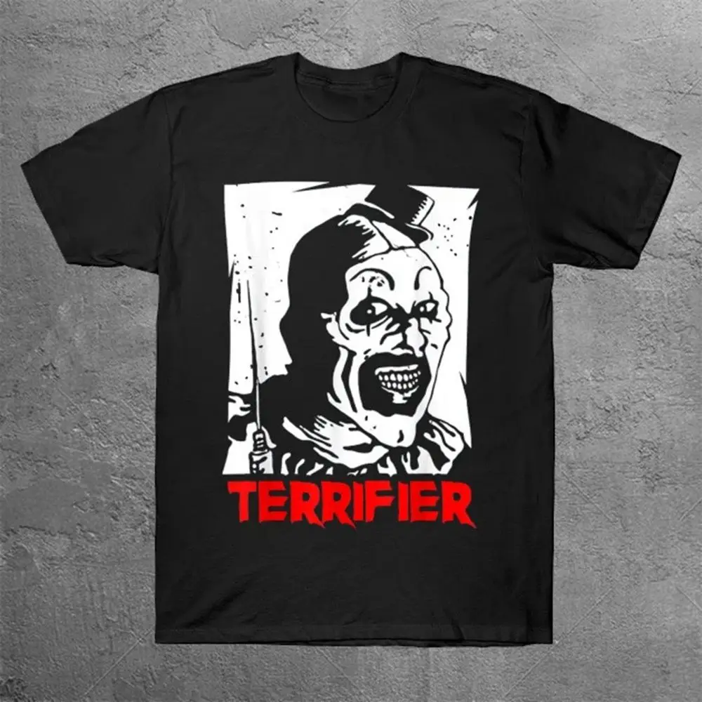 

Футболка Art The Clown Terrifier, мужская летняя футболка с коротким рукавом