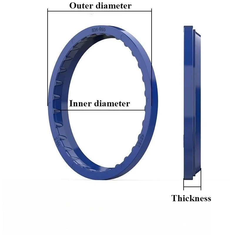 834 Series Polyurethane Dust Seal Ring for: Hydraulic Cylinder Piston Rod Inner Diameter 18~152mm H834 20 28 4 /7 British Brand
