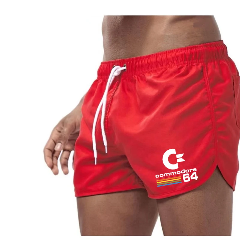 Men'S Surfing Swim Shorts Quick Dry Beach Casual Swimming Pants Lightweight Comfortable Trunks