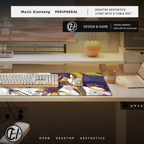 Imagen 2 del producto Alfombrilla de ratón teclado alfombrilla de ratón 900X400 mm alfombrilla de escritorio PC Gamer alfombra de oficina alfombrilla de mesa para el hogar