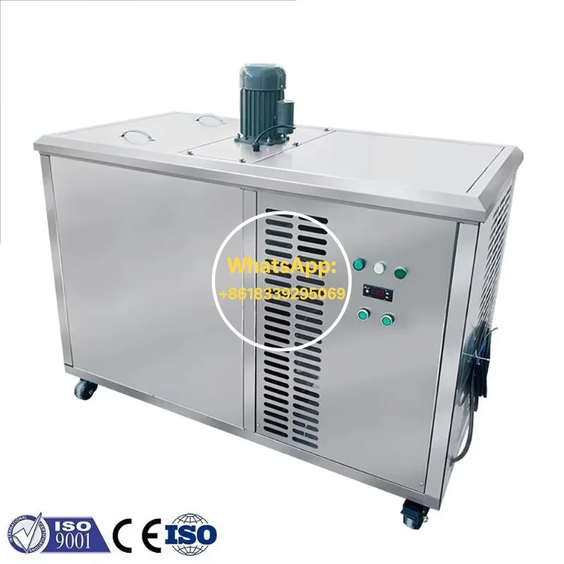 헤비 듀티 블록 제빙기 5톤 산업용 브라인 시스템 제빙기 수냉식 상업용 제빙 설비 CE 최고