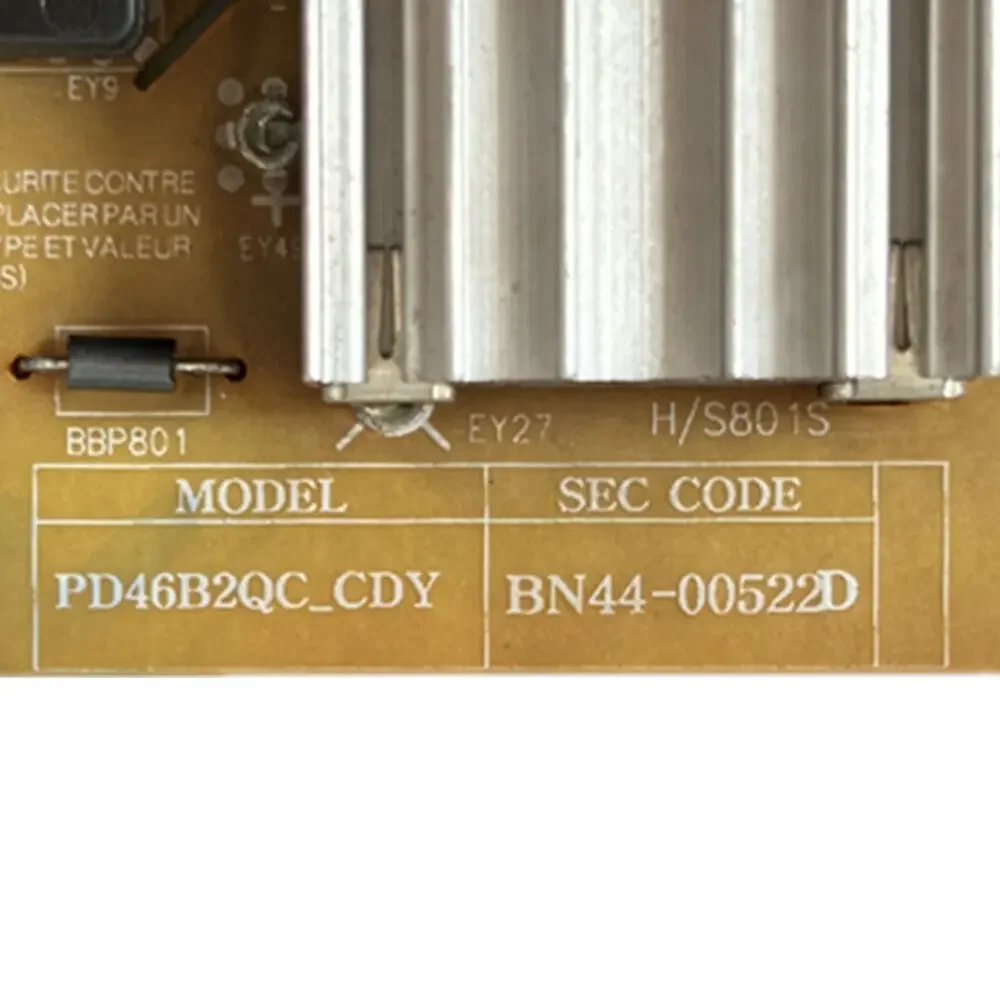 Genuine BN44-00522A = BN44-00522D Power Supply Board PD46B2QC_CDY is for UN46ES7100F UN46ES7500F UN46ES7100FXZA UN46ES7500FXZA