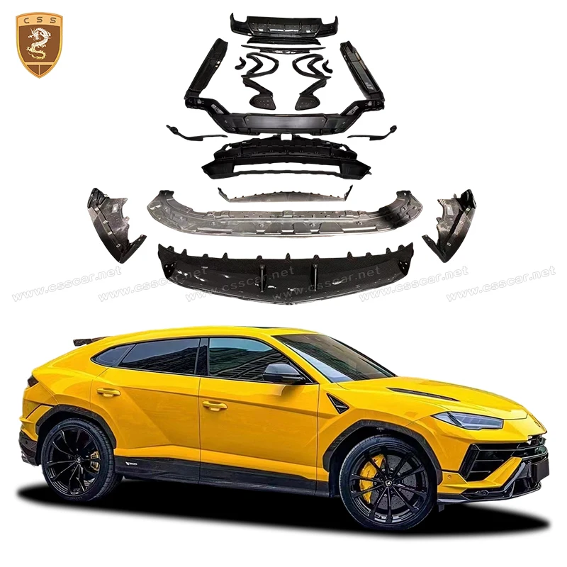 

Для Lamborghini URUS-S, сменная отделка задних фонарей, передняя обертка, угловая боковая юбка, колесная арка, расклешенное крыло, Spolier Bodykit