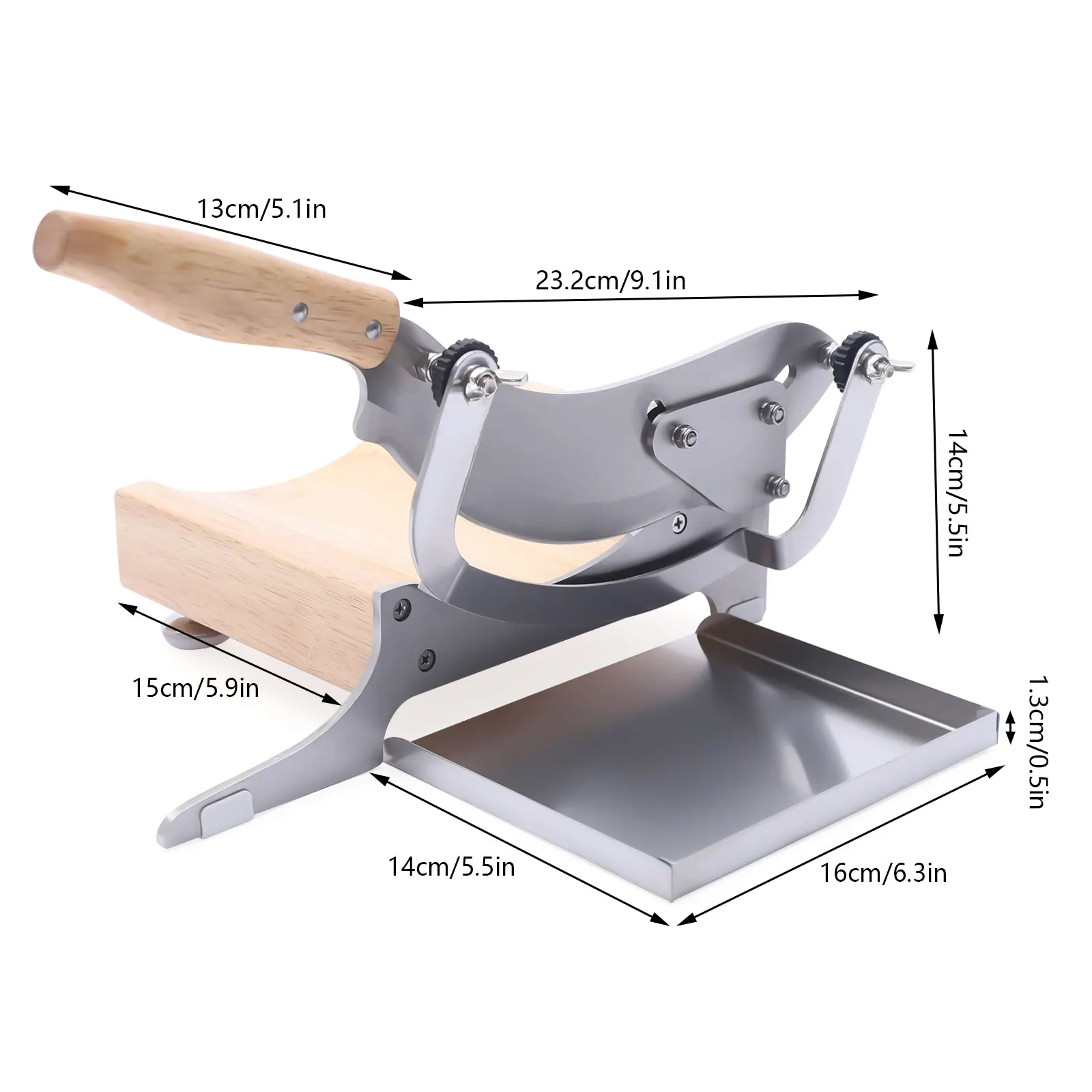 Manual Meat Cutter Slicer Rib Chicken Cutting Machine Chinese Medicine Beef Jerky Cheese Slicer Stainless Steel Meat Slicer