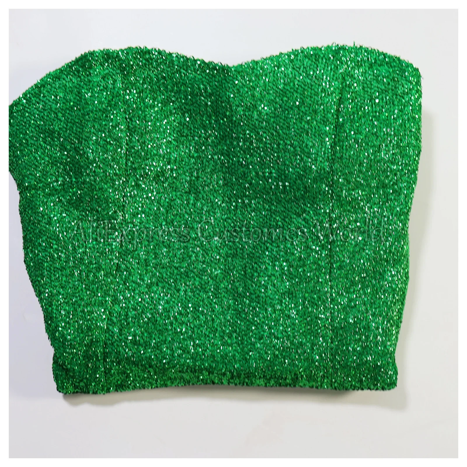 Tinker Bell Tinkerbell Uniforms Green Dress Pixie Fairy Cosplay Costume Yellow Wigs Halloween Party Sexy Cosplay Mini Dresses view 6