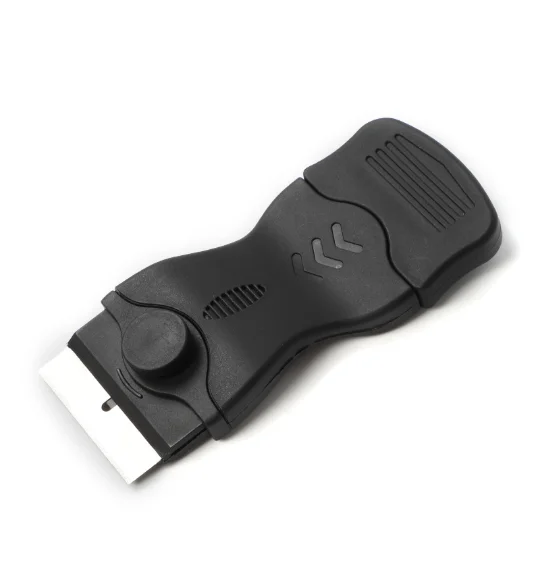 Замена лезвия скребка для варочной панели из нержавеющей стали, сверхмощный очиститель для стеклянной/керамической плиты для наклеек, наклеек, удаления герметика