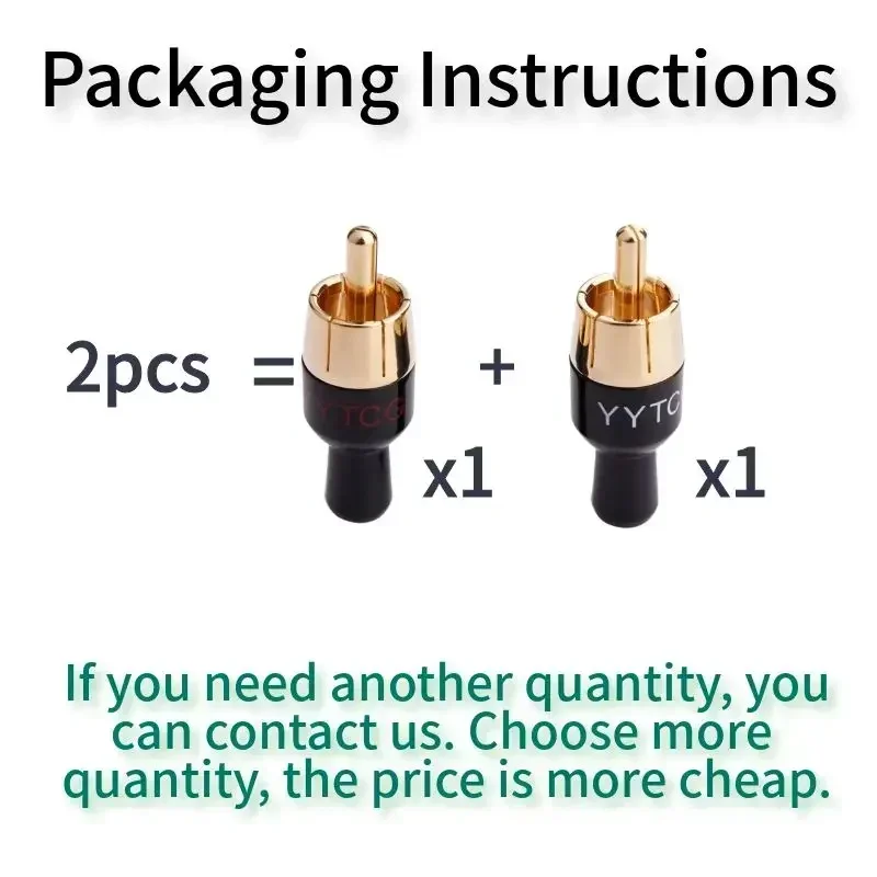 RCA Connector Audio Plug Speakon Connectors Speaker Terminals for Soldering 4mm Video Cable RCA Male Jack Amplifier Mixer Plugs