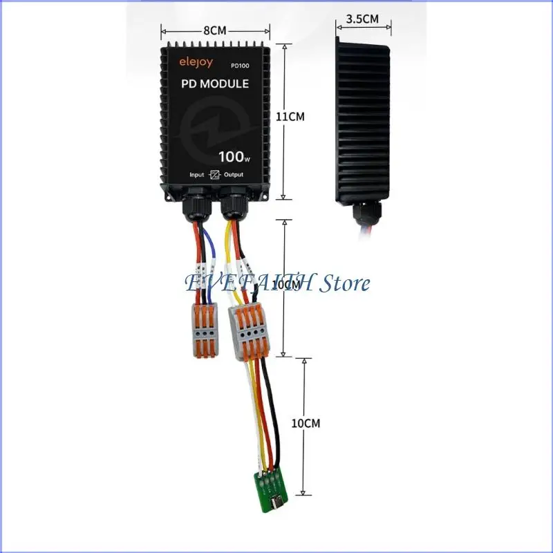 124B كثيفة 100 واط، معالج DOG الحالي المباشر، جهاز USB، خطة رقيقة للأمان الزائد #6