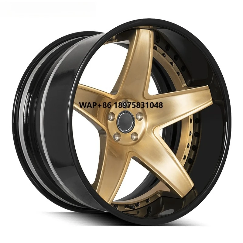

3 Piece Forged Whee Chinese Popular Good Color Car From 16-24 Inch with Factory Price