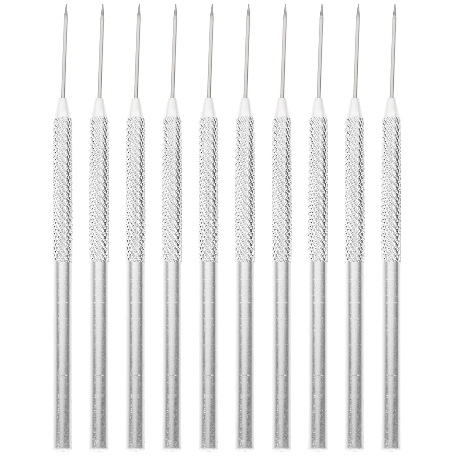 

10pcs Pottery Clay Punch Needles Crafts Tools Modeling Carving Rod Punch Needle Sculpture Work Accessories