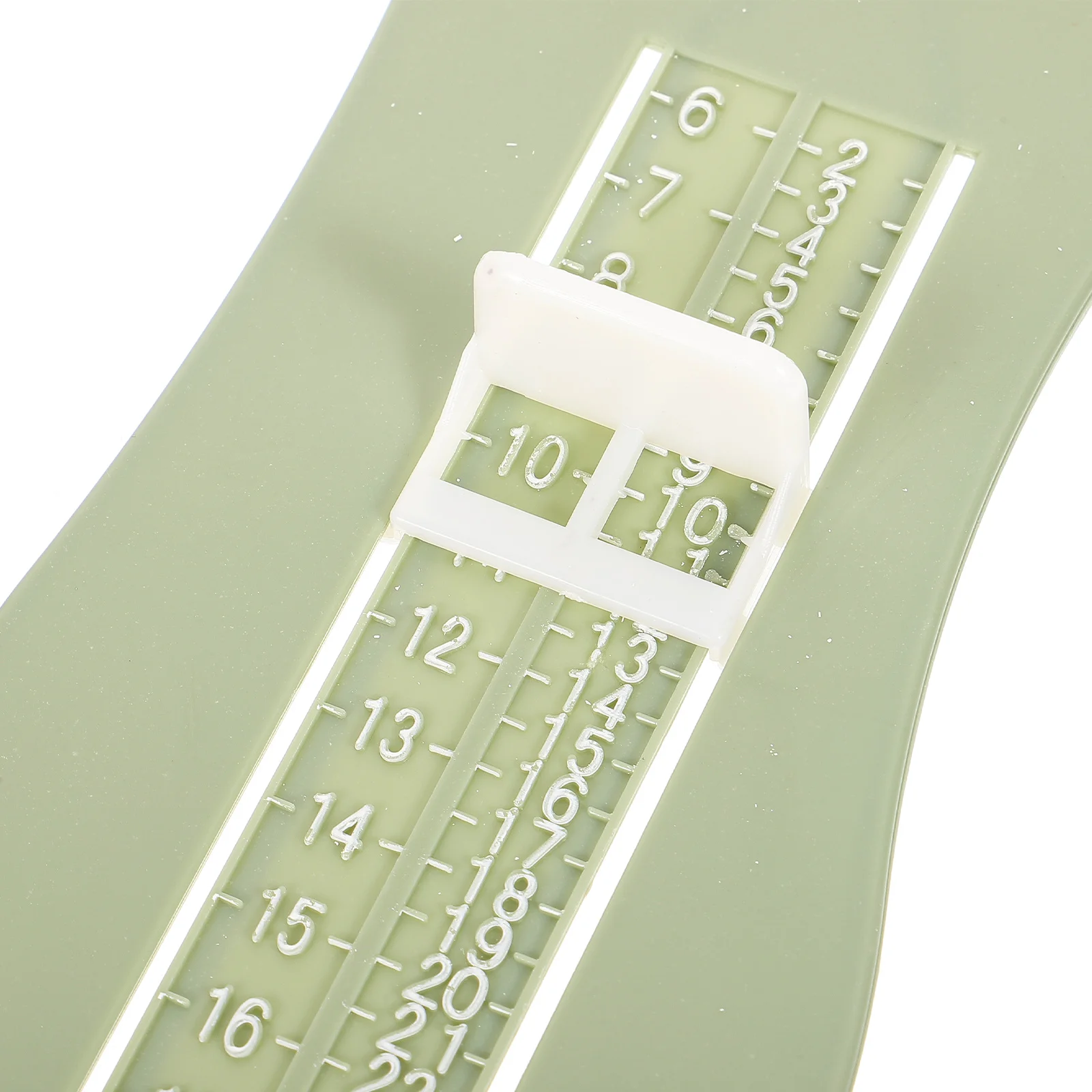 

Kid Toddler Infant Foot Gauge Green Slidable Measuring Ruler Tool Shoes Size Measure Tool for Kids Foot Measure