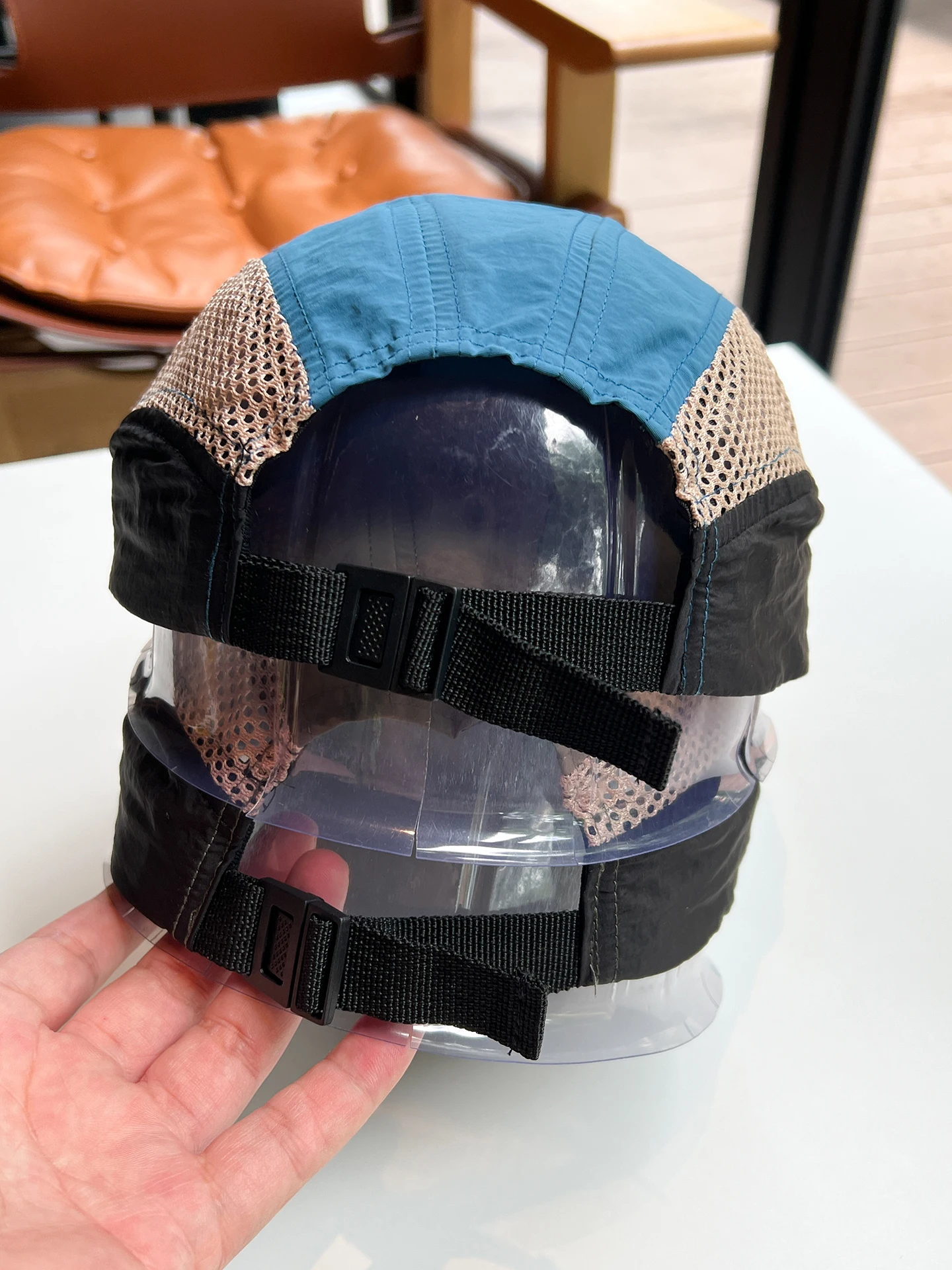 قبعة مطابقة الألوان الرجعية الصيف التجفيف السريع شبكة تنفس قبعة رياضية للرجال والنساء قبعة بيسبول متعددة الاستخدامات عادية