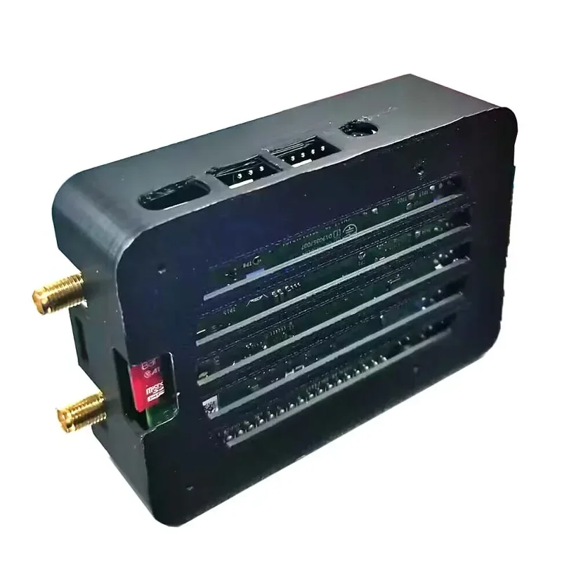 حافظة طباعة ثلاثية الأبعاد لجهاز الإرسال والاستقبال Radioberry V2.0 Beta5 SDR PI HAT Rasbperry Pi 4B