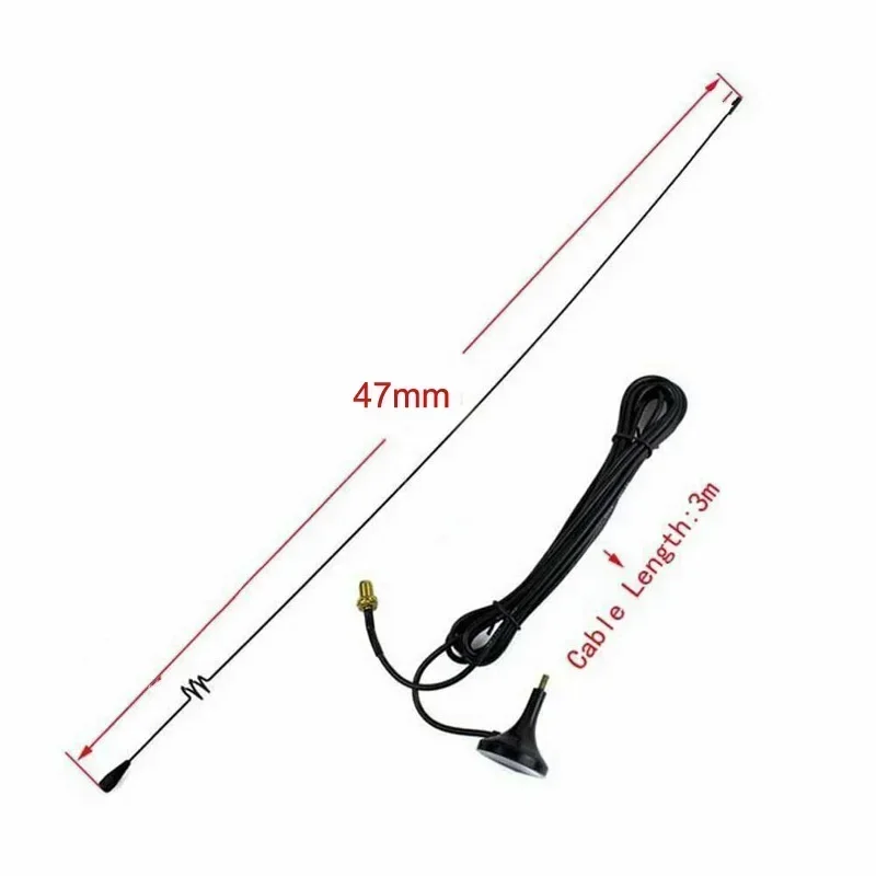 NAGOYA UT-108UV Dual Band UHF VHF 144MHz/430MHz Antenna for BF-888S UV-5R TYT WOUXUN HYT Mobile Car Walkie-talkie Accessories