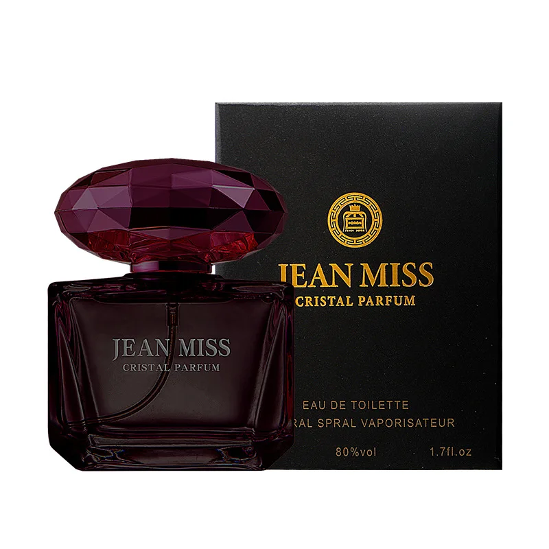 

50ML Crystal Perfume Long-lasting Fruity Floral Fragrance Fresh Light Scents Eau de Toilette For Women Original Brand Perfume