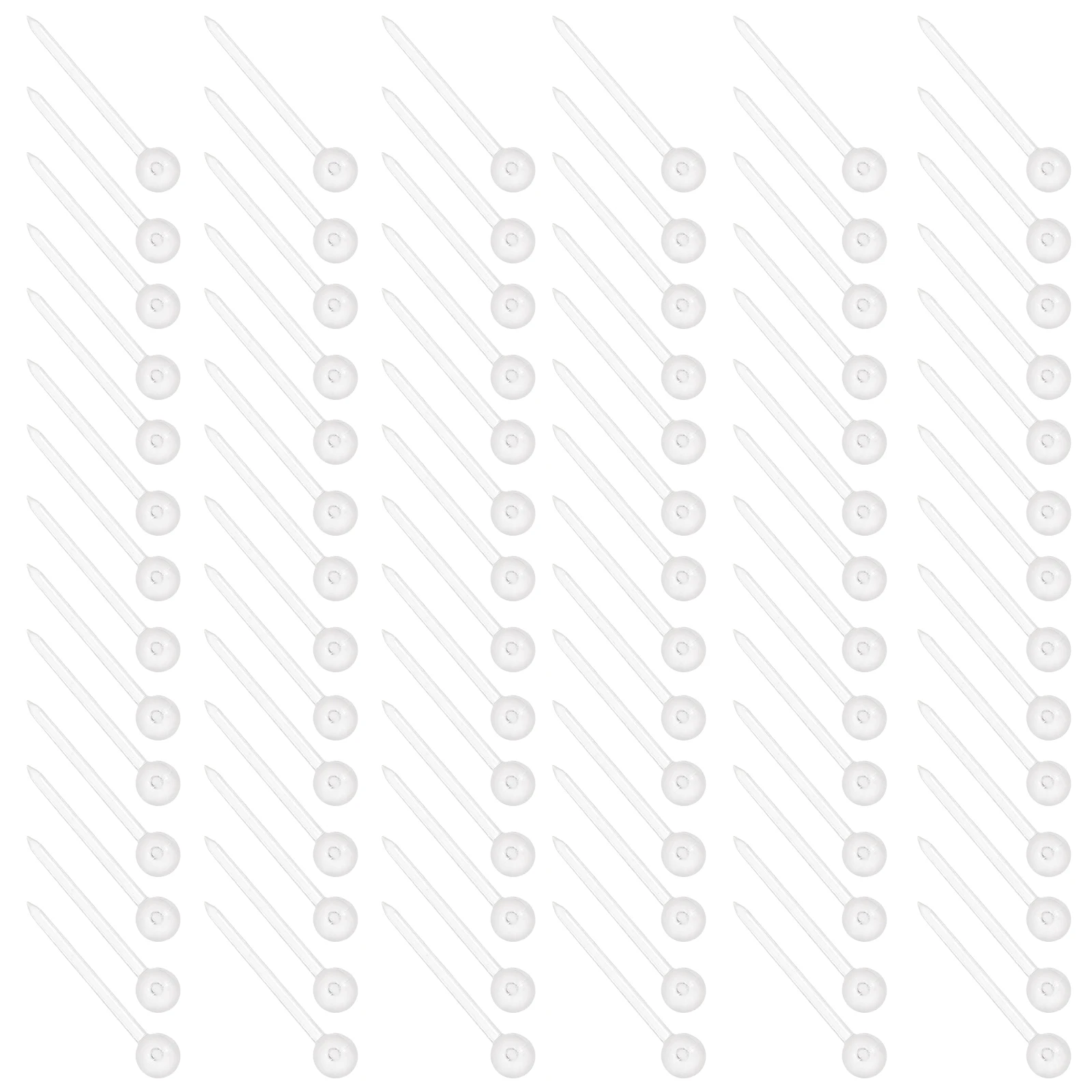 

1000pcs Round Head Foam Balls Transparent Sequin Pins for DIY Crafts Christmas naments H made Accessories Craft Supplies