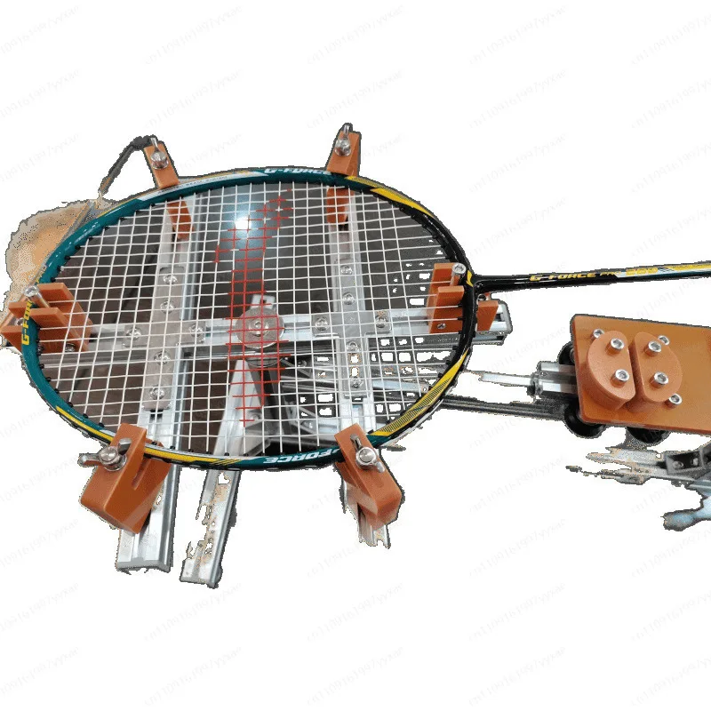 DIY Racket Frame Stringing Machine ，Household Badminton Racket Stringing Machine Racket Support Aluminum Alloy