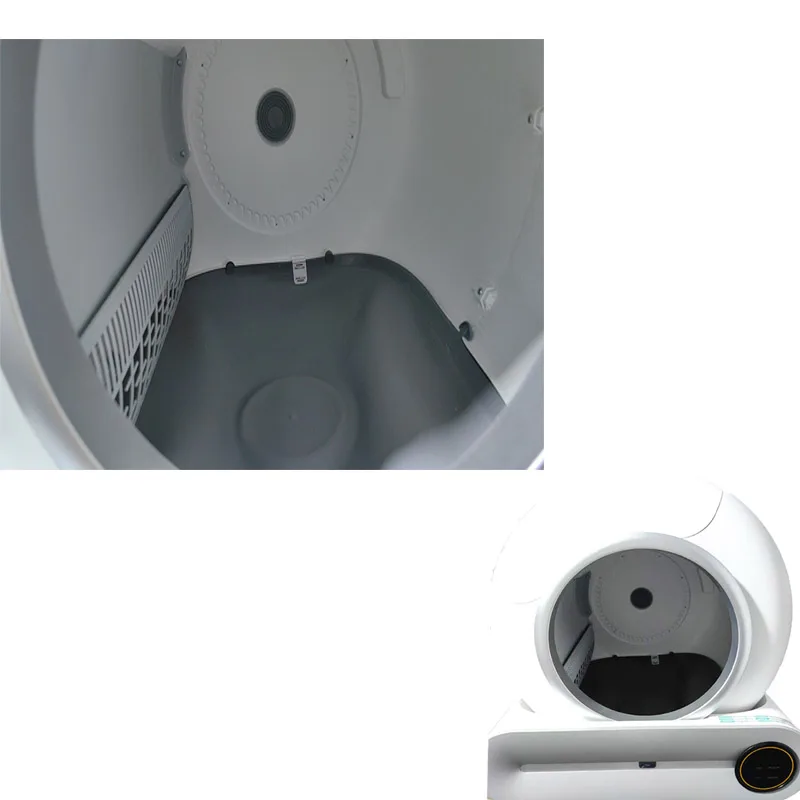 TONEPIE Automatische Katzentoilette, Zubehör, Behälter, Tür, Bodenkapsel, Belüftungssieb, Filternetz für den Austausch von Haustiertoiletten – Detail 9