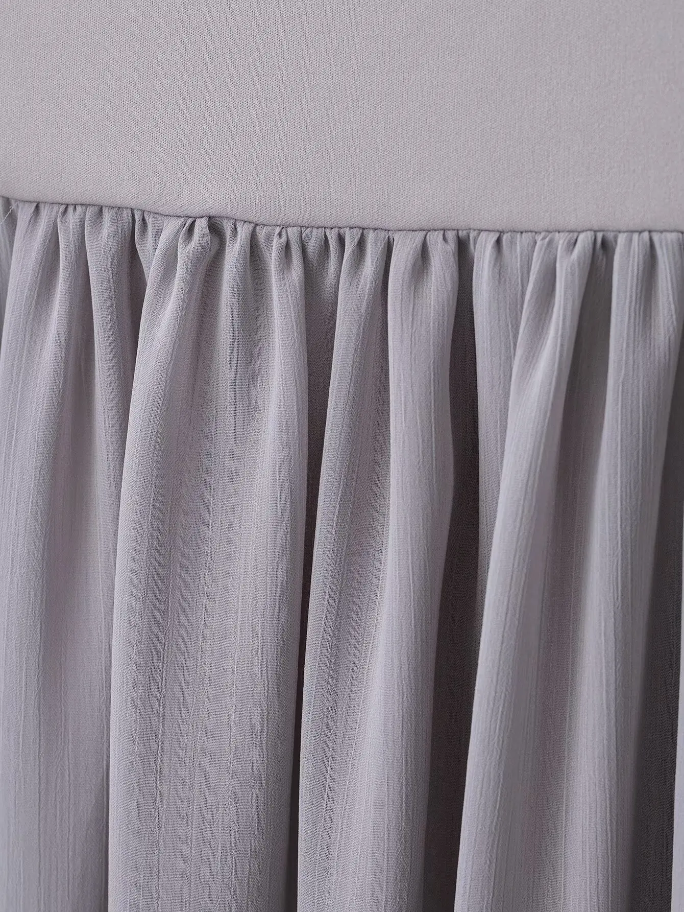 Elegante Frauen Mode Stricken Chiffon Patchwork Falten Ball Midi Rock Faldas Mujer Weibliche Sommer Beiläufige Dünne Röcke QUN9311