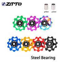 ZTTO Durable 11T 13T Bicycle Rear Derailleur Jockey Wheel Steel Bearing Pulley Guide Roller Sealed Bearing Outdoor Cycling Parts