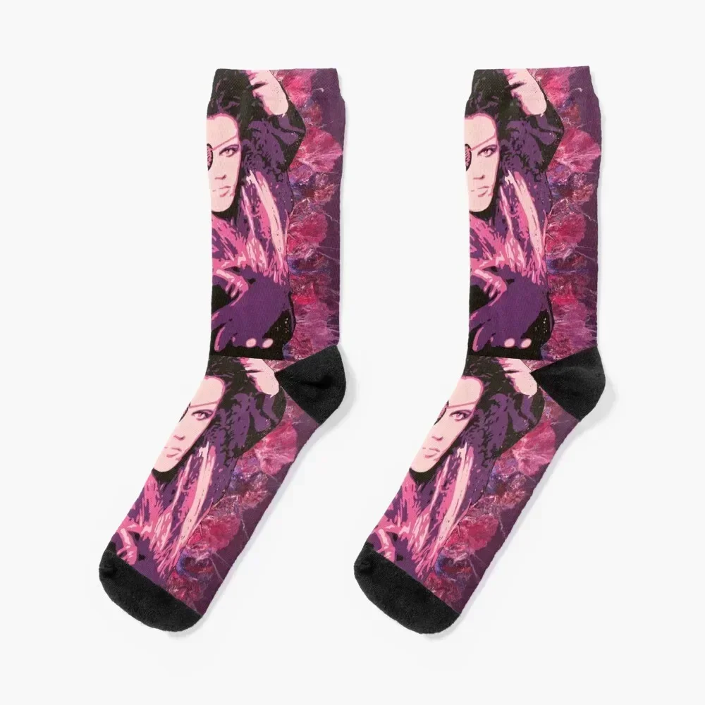 Dead or Alive Socks happy colored football Women Socks Men's