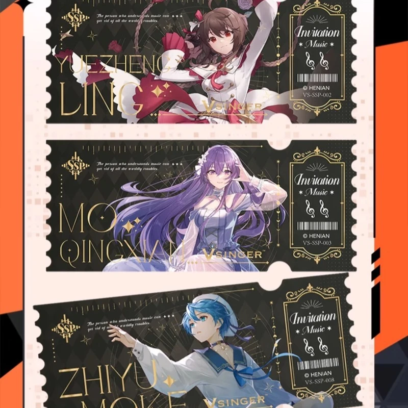Kabao Genuine Virtual Singer Cards Luo Tianyi Collection Card Idol New Product Limited Edition Girl Anime Peripheral Gift Toys