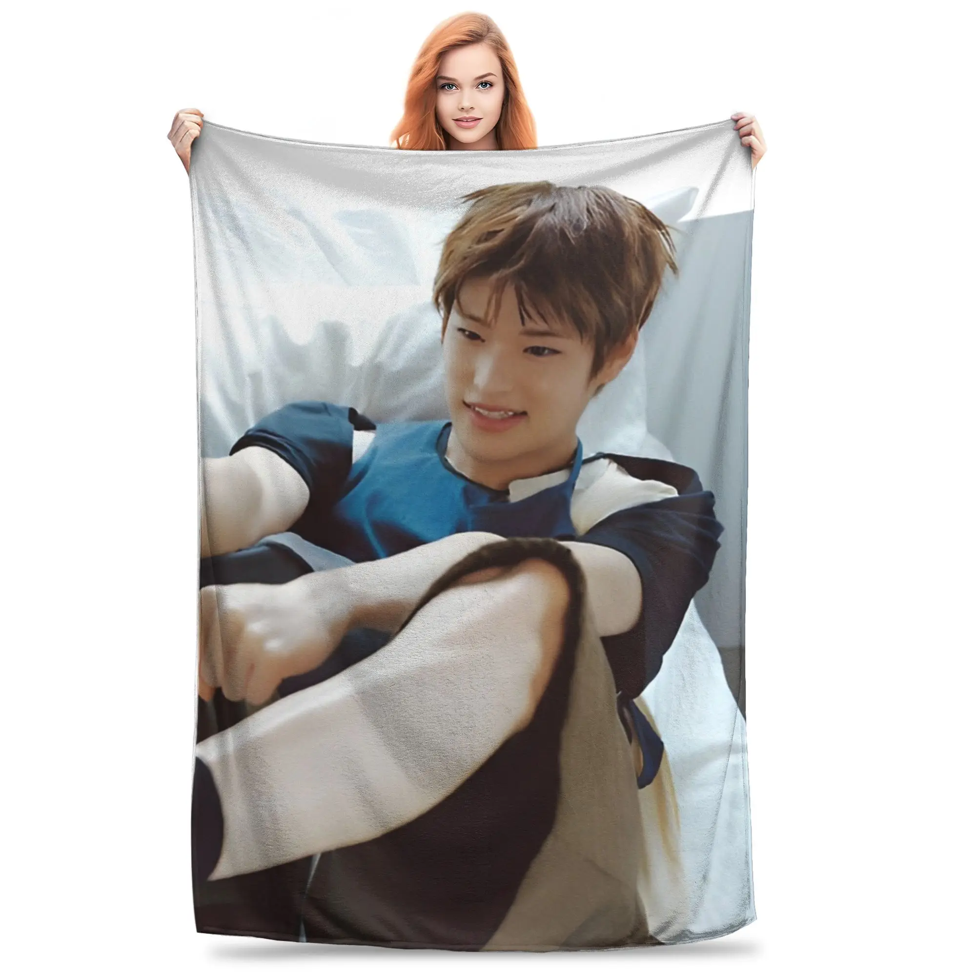 

Comfort Riize kpop idol boy group Blanket Accessories Bedding Decorative Blanket Throw Super Warm Fleece for Outdoor