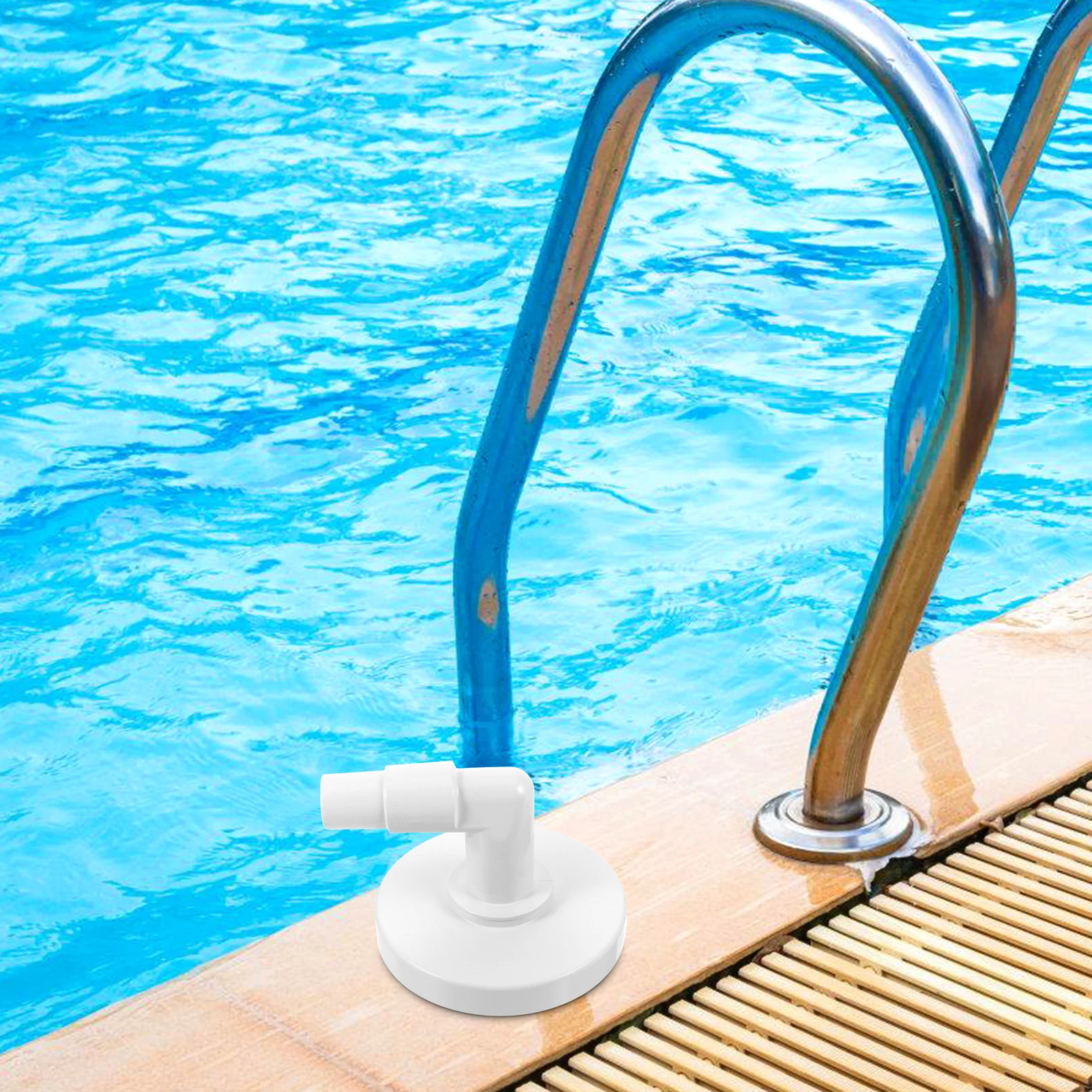 

Pool Skimmer Adapter Hose Vacuum Swimming Parts for Adaptor Plastic Plate Elbow