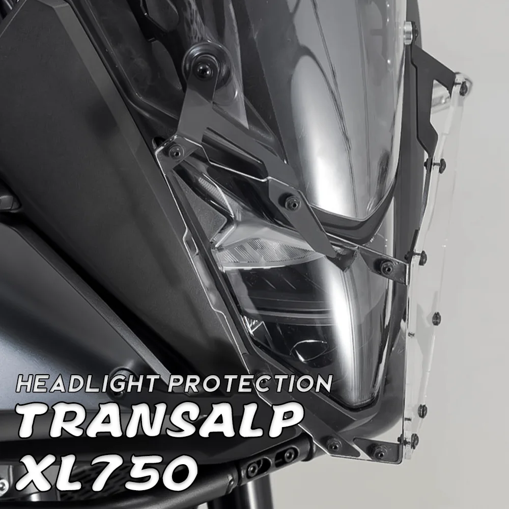 

For HONDA Transalp XL 750 Accessories Motorcycle Headlight Protection Lamp Cover Transalp750 XL750 Retrofit Parts 2023 2024