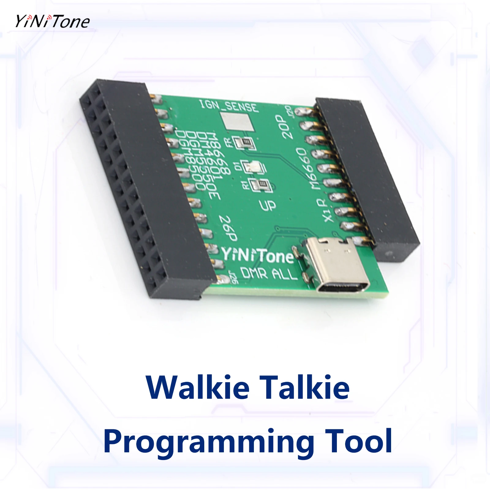 DC5V Frequency tool Mobile Car Radio Programmable Module for MOTOROLA M8668 dm4601 DGM5550E DGM8500 USB Type-c program cable