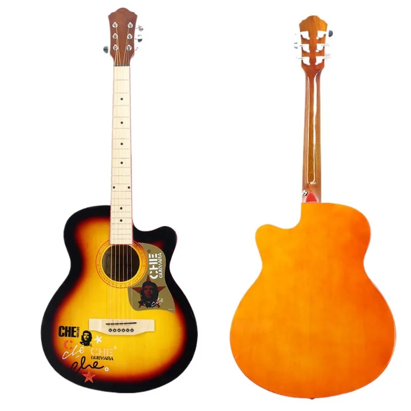 

40 inch, acoustic guitar, classic guitar, retro, novice, beginner guitar, multi-color optional